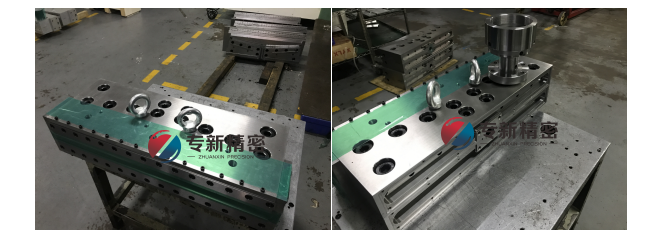 熔喷布喷头模具成品